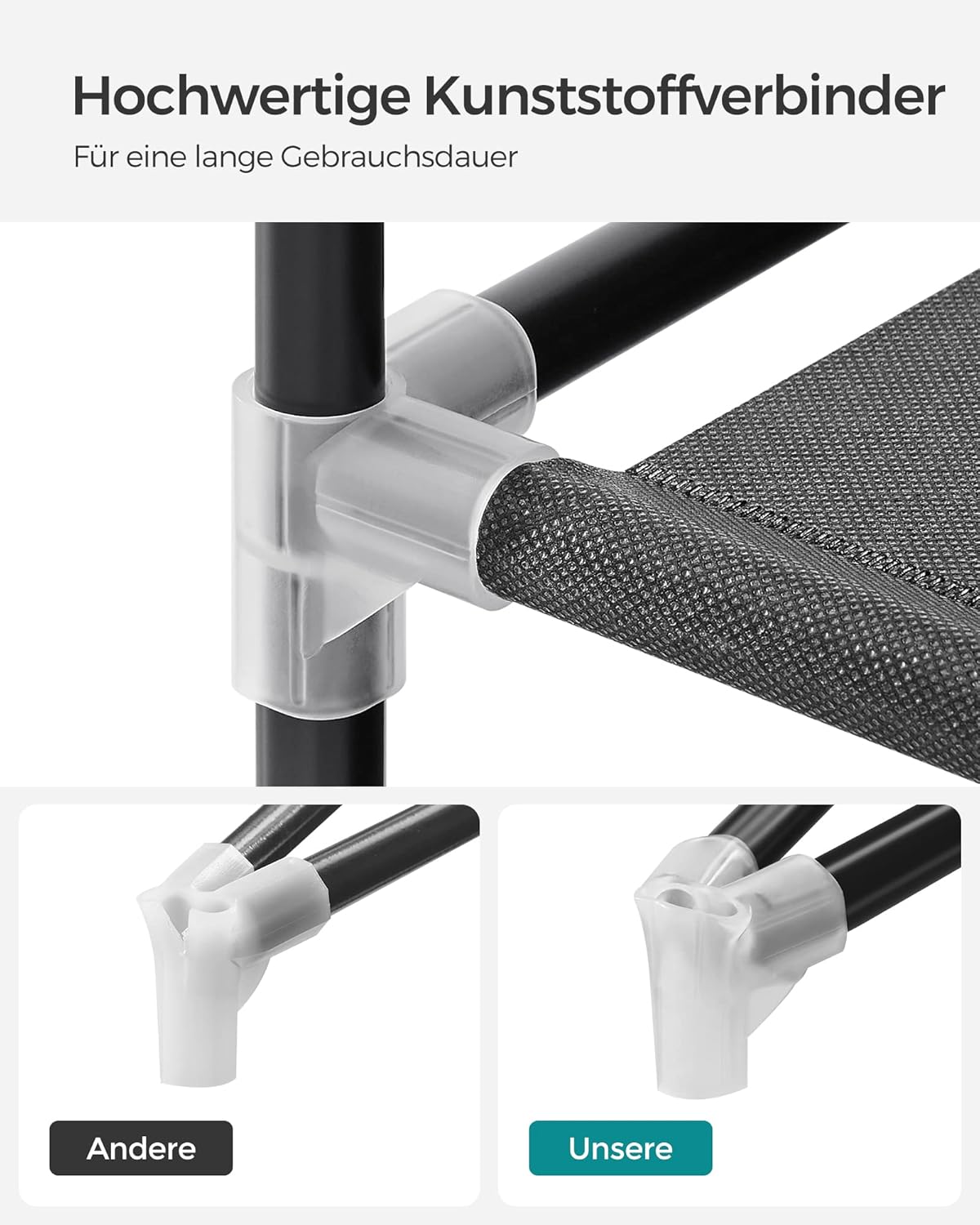 SONGMICS Fabric Wardrobe, Clothes Storage Organiser RYG84H
