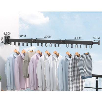 Foldable Clothes Drying Rack Wall Mounted