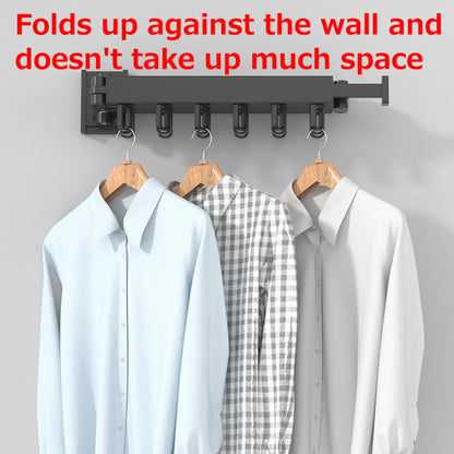 Foldable Clothes Drying Rack Wall Mounted