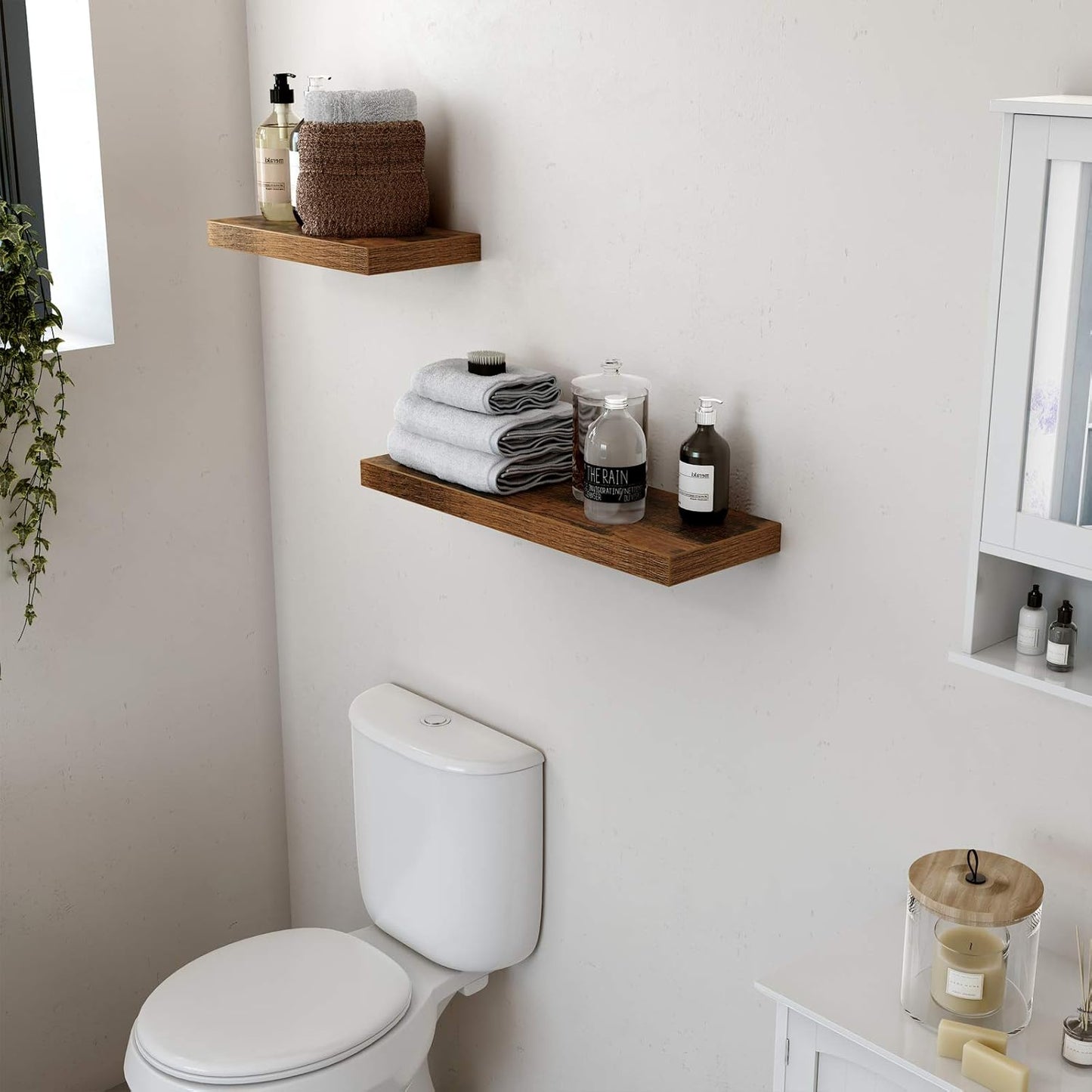 VASAGLE CUSTOS Collection Wall Shelf, Floating Shelf LWS28BXV1