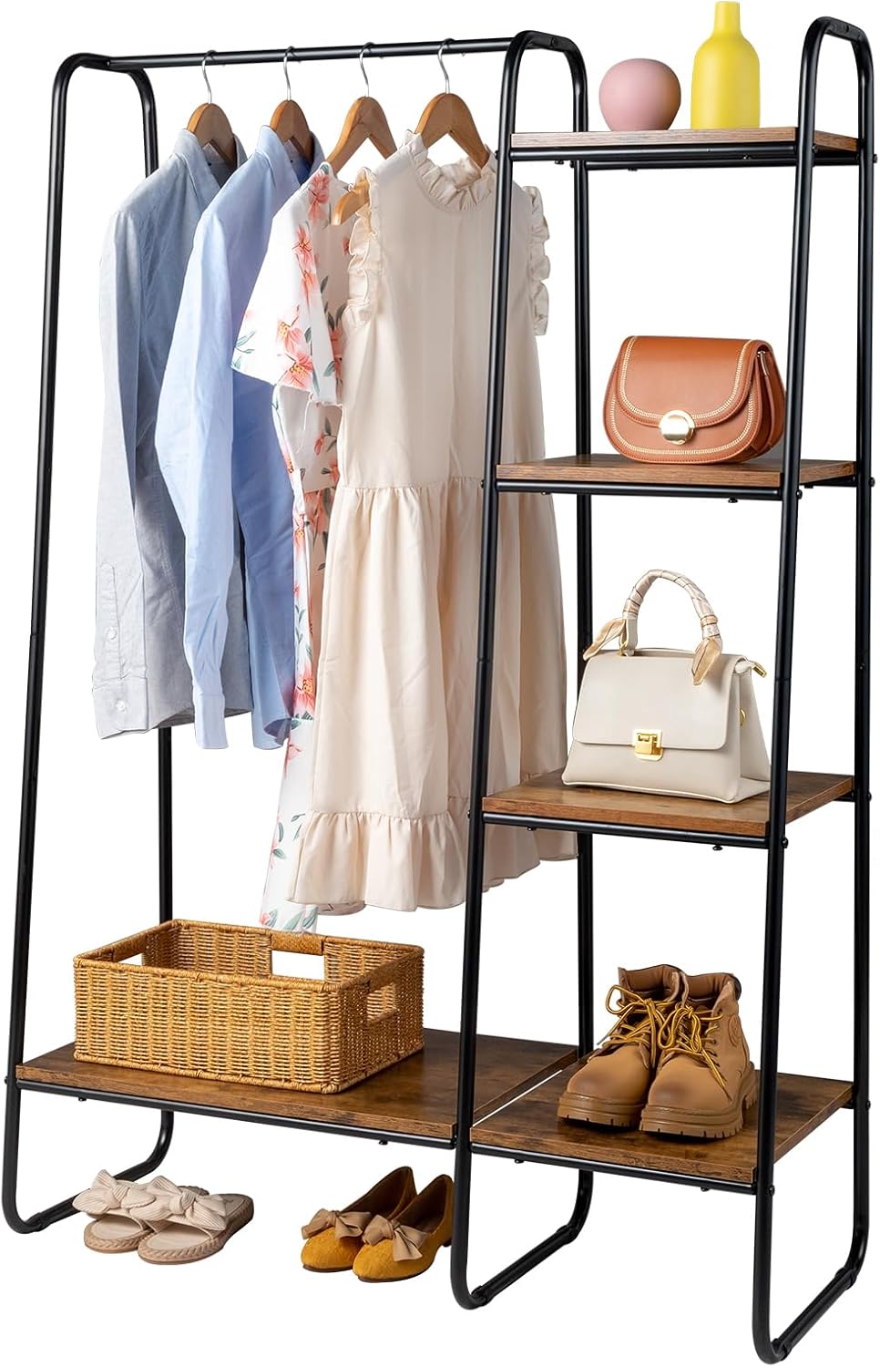 Clothes Rack with Shelves