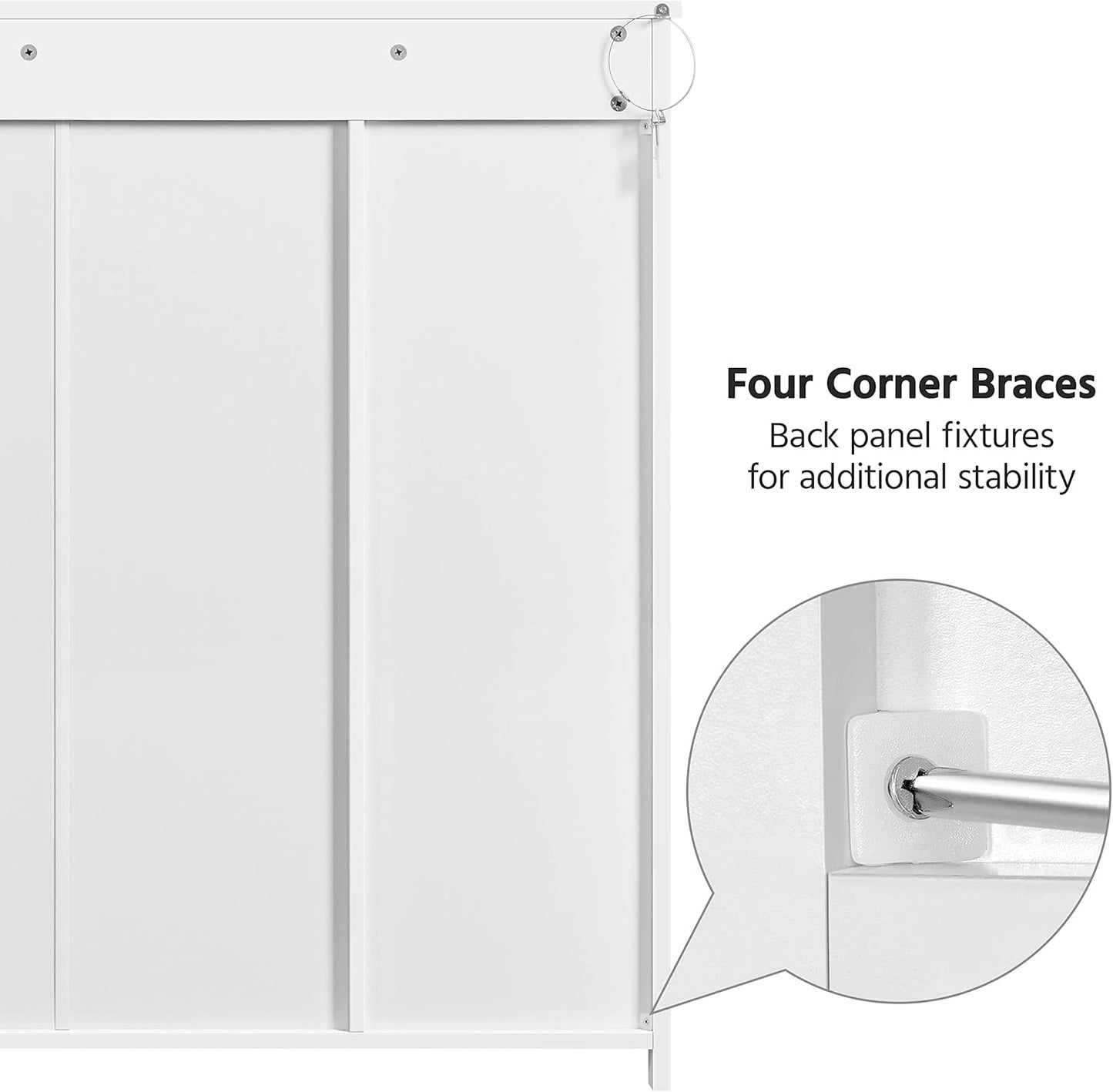 Yaheetech Bathroom Floor Cabinet