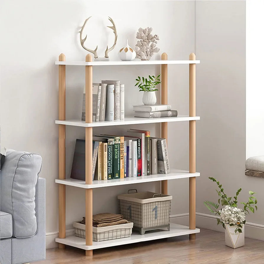 4-Tier Bamboo Shelf