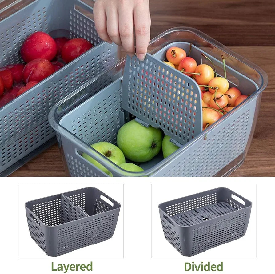 Vegetable fruit storage container