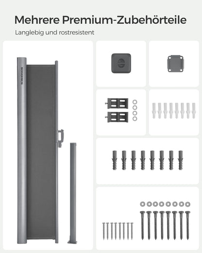 SONGMICS Side Shade, Extendable