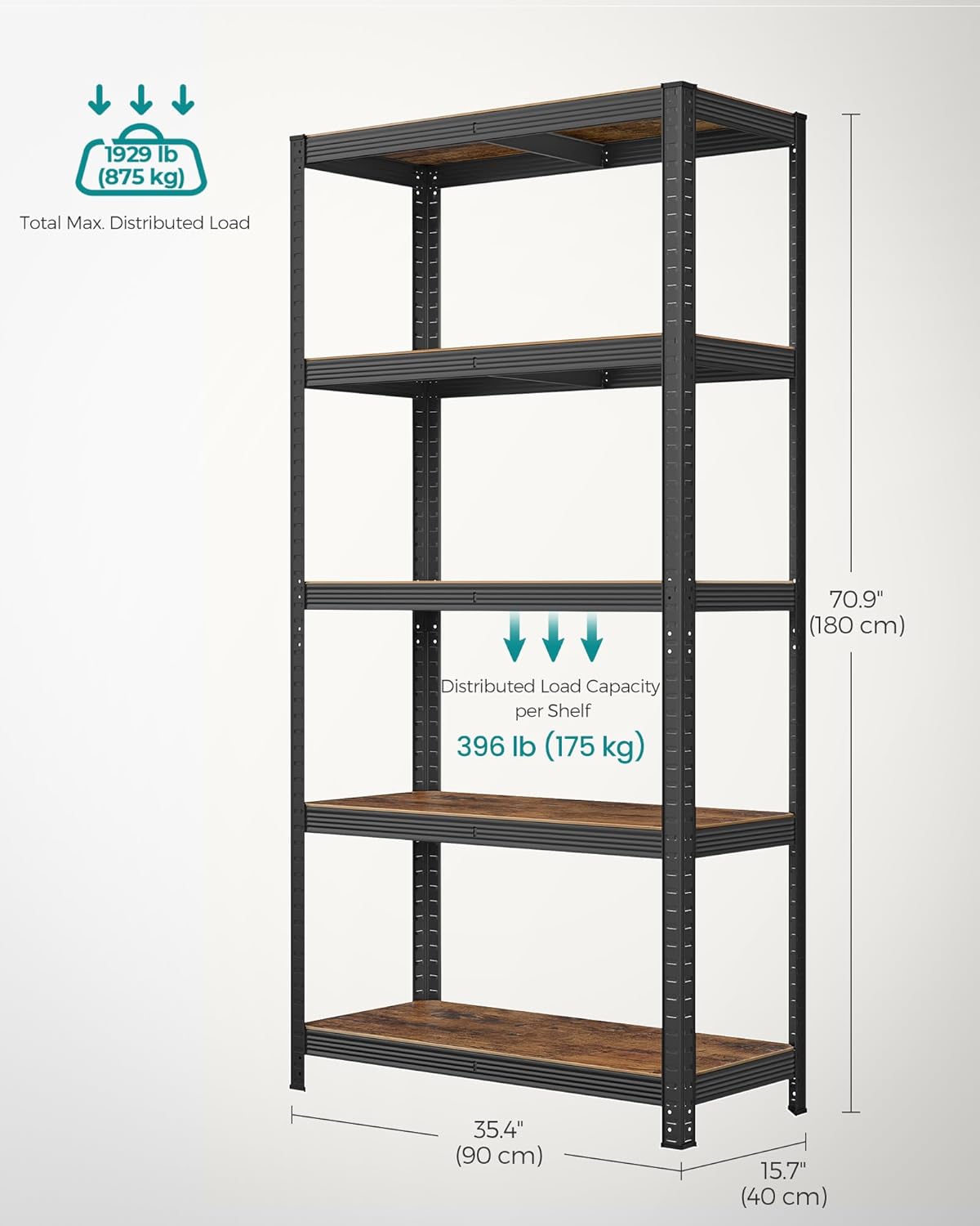 SONGMICS Shelving Unit