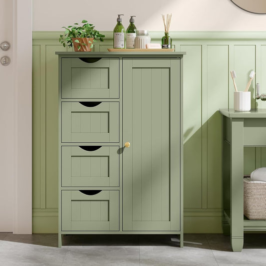 VASAGLE Narrow Bathroom Cabinet