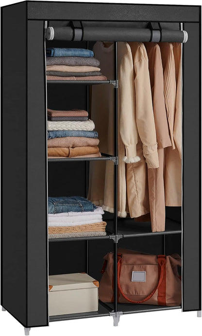 SONGMICS Fabric Wardrobe, Clothes Storage Organiser RYG84H