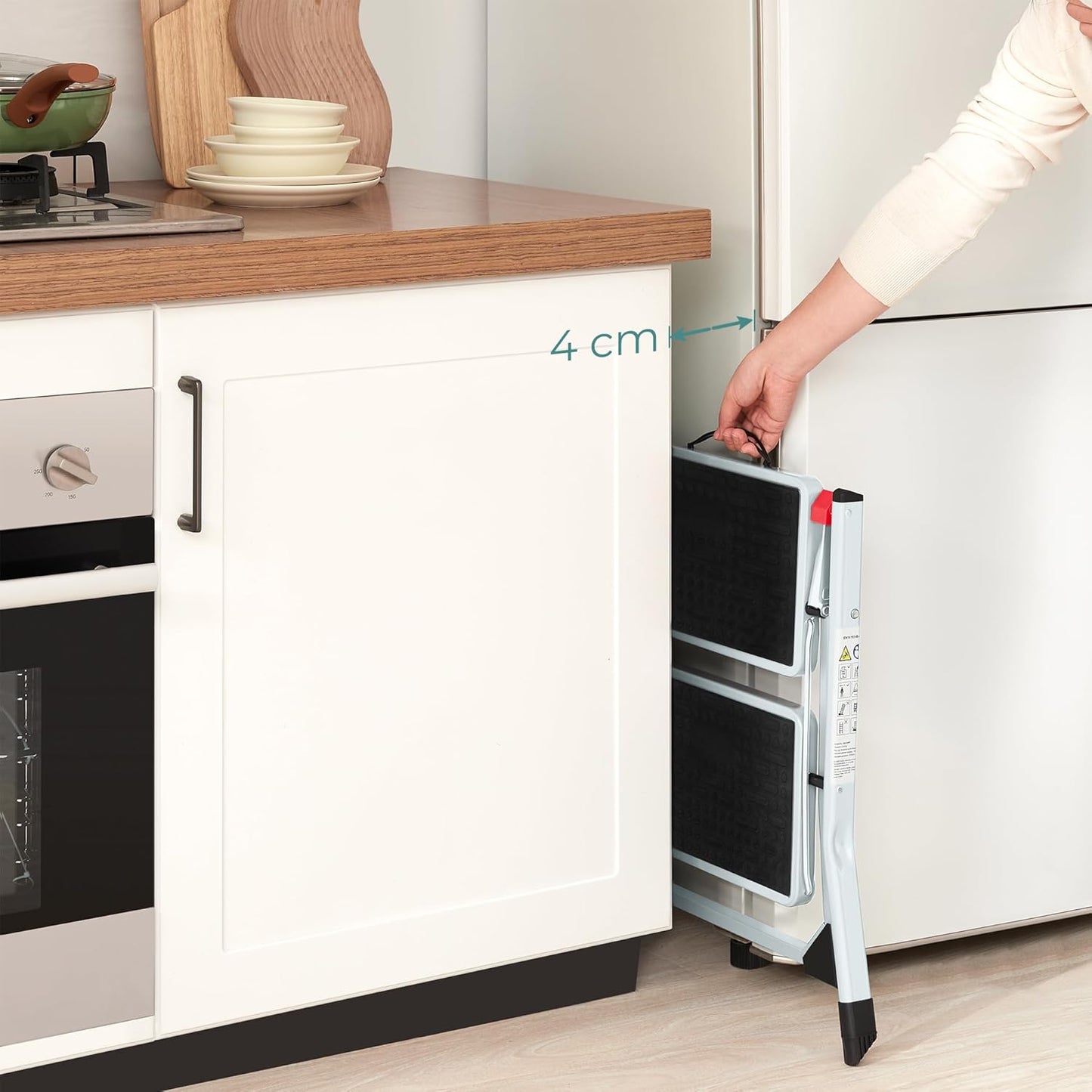 SONGMICS 2 Step Ladder KX1702T