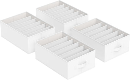 SONGMICS Set of 4 Drawer Organisers
