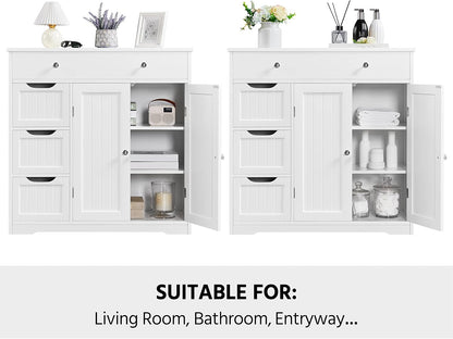 Yaheetech Bathroom Floor Cabinet