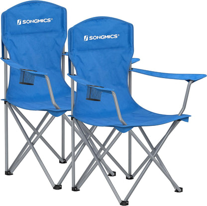 SONGMICS Set of 2 Folding Camping Chairs