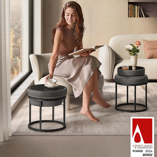 SONGMICS Ottoman Foot stool