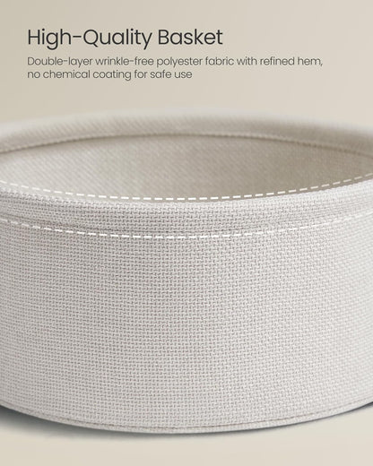 VASAGLE Small Round Side End Table
