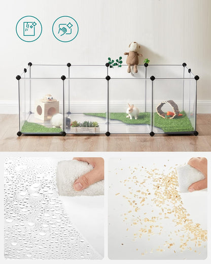 SONGMICS Pet Playpen with Floor