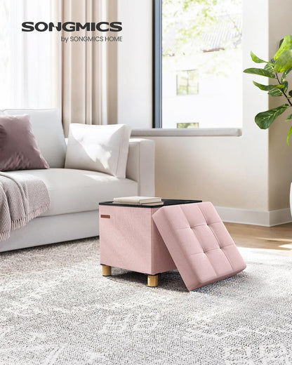 SONGMICS Bench with Storage Space