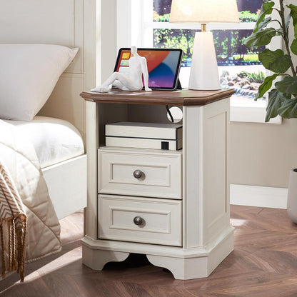 T4TREAM Vintage Nightstand VSC18ST-ROWAW