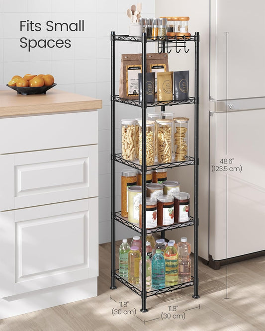SONGMICS Bathroom Shelf