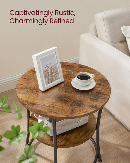VASAGLE Side Table LET56BX