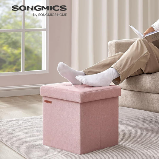 SONGMICS Ottoman Bench with Storage