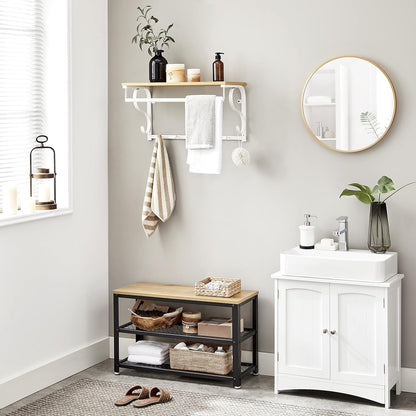 VASAGLE Wall Mounted Coat Rack LCR11WY