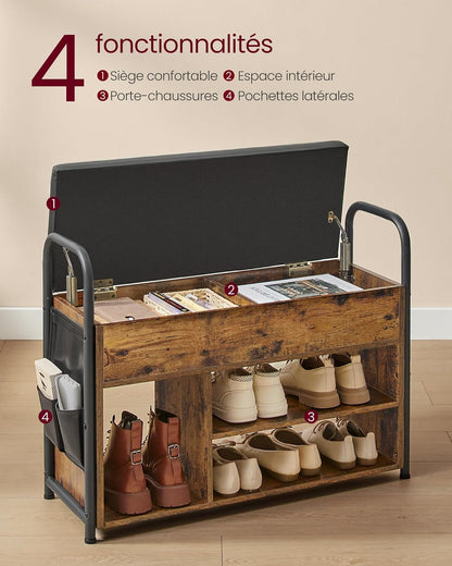 VASAGLE Shoe Bench