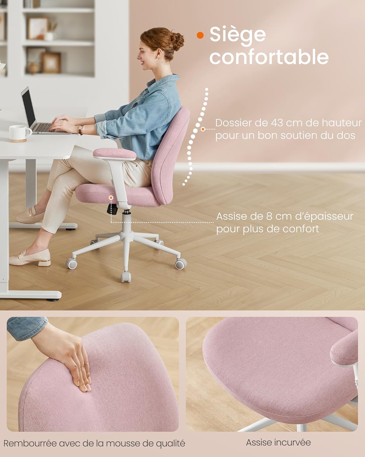 SONGMICS Home Office Chair