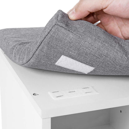 VASAGLE CUSTOS Collection - Shoe Bench, Storage Bench with Padded Seat lhs010w01