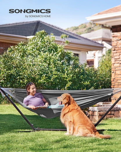 SONGMICS Double Hammock GDC15M GDC15GY