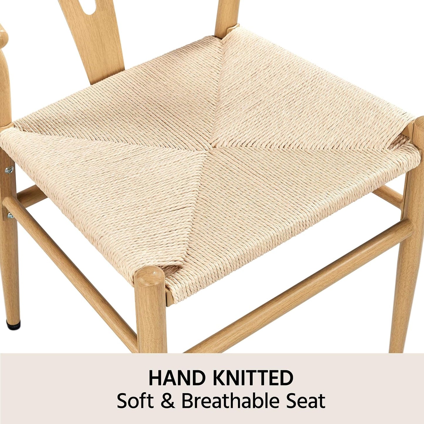 Set of 2 Y-Shaped Mid-Century Chair