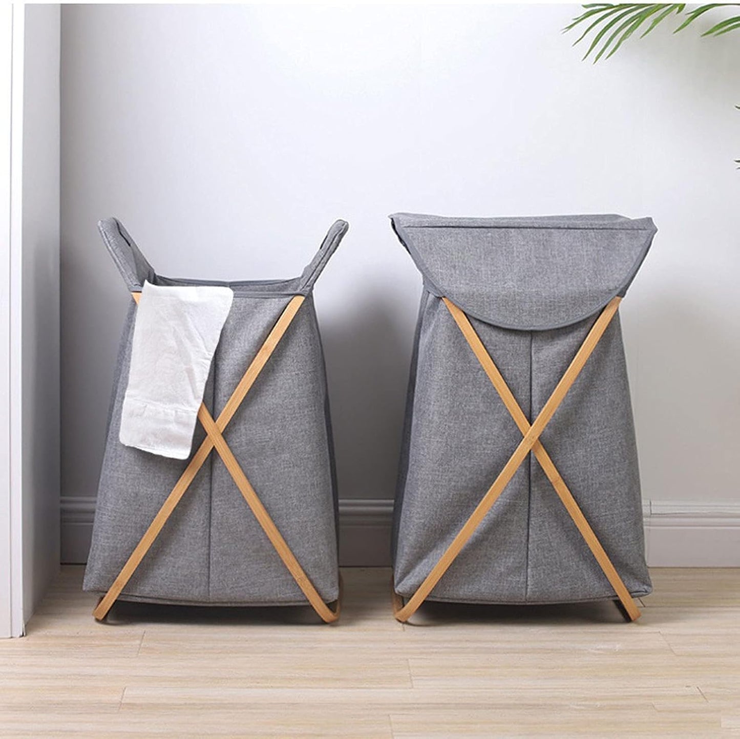 Foldable Laundry Basket with lid