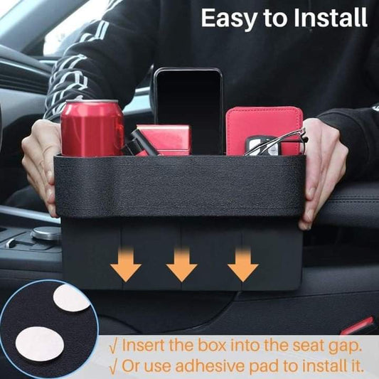 Car Seat Gap Filler Organizer