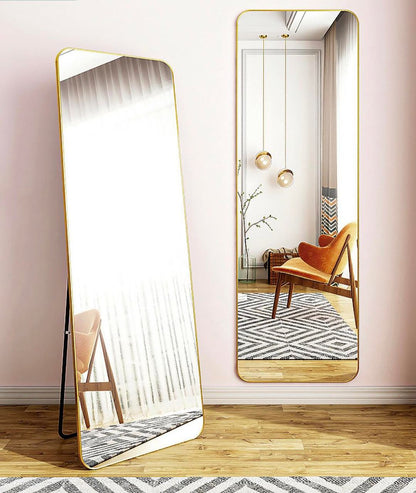 Extra Long Full Length Body Mirror Bathroom Bedroom Makeup Dressing Mirror