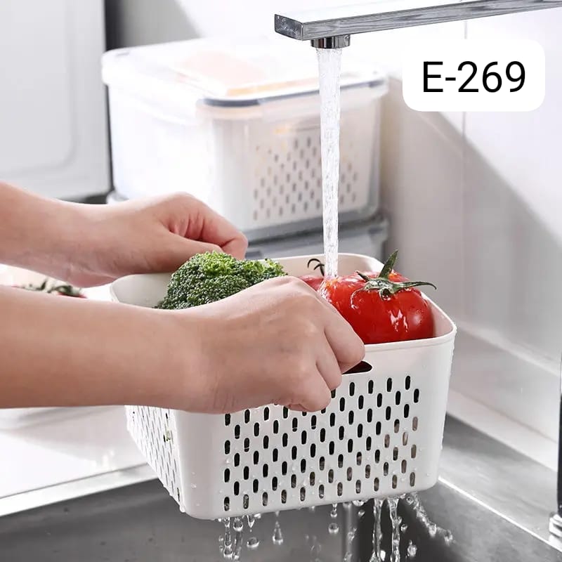 Draining Basket Containers set 3 pcs