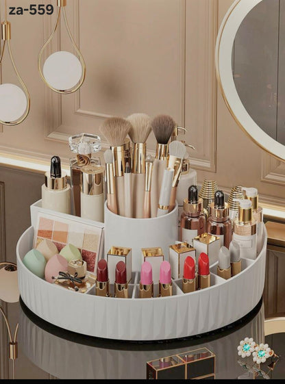 Rotating Makeup Storage Tray