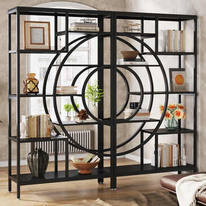 Tribesigns Industrial Wooden Bookshelf HOGA-NY189