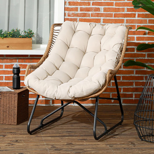 Outsunny Rattan Garden Chair