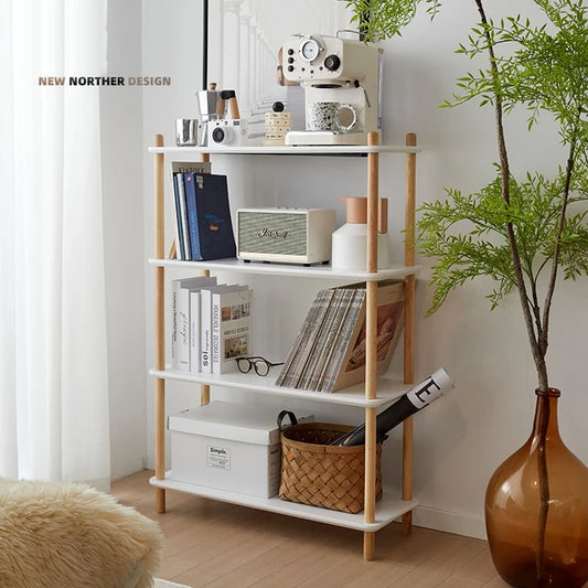 4-Tier Bamboo Shelf