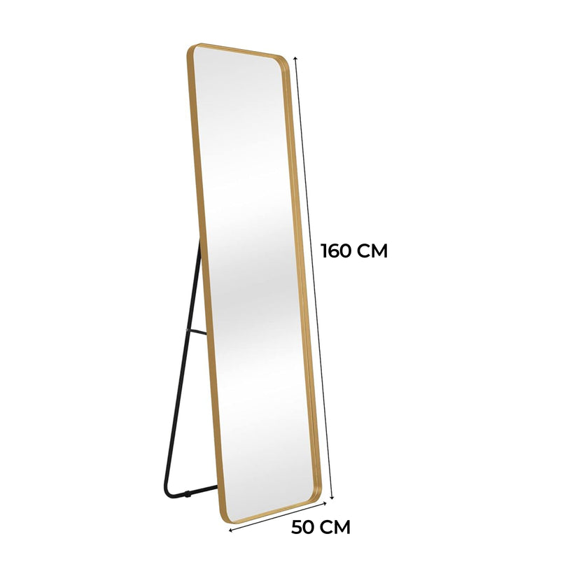 Extra Long Full Length Body Mirror Bathroom Bedroom Makeup Dressing Mirror