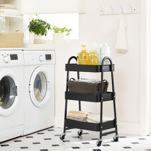 SONGMICS 3-Tier Rolling Cart,