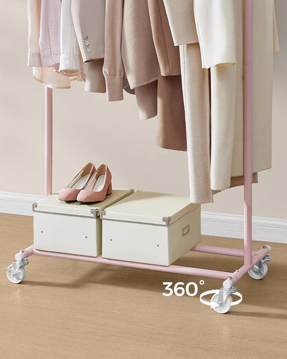 SONGMICS Clothes Rack on Wheels