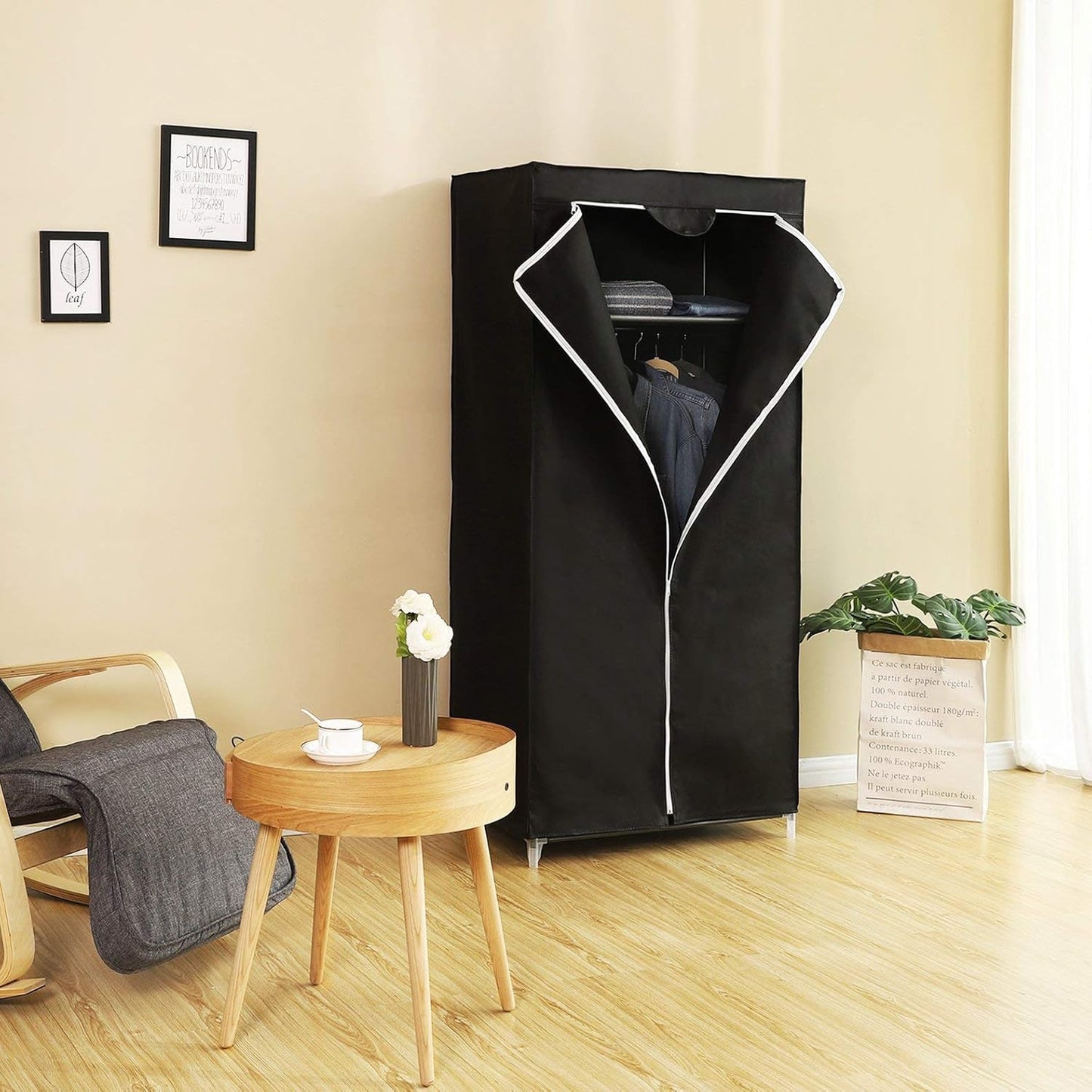 SONGMICS Fabric Wardrobe,
