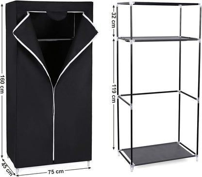 SONGMICS Fabric Wardrobe,