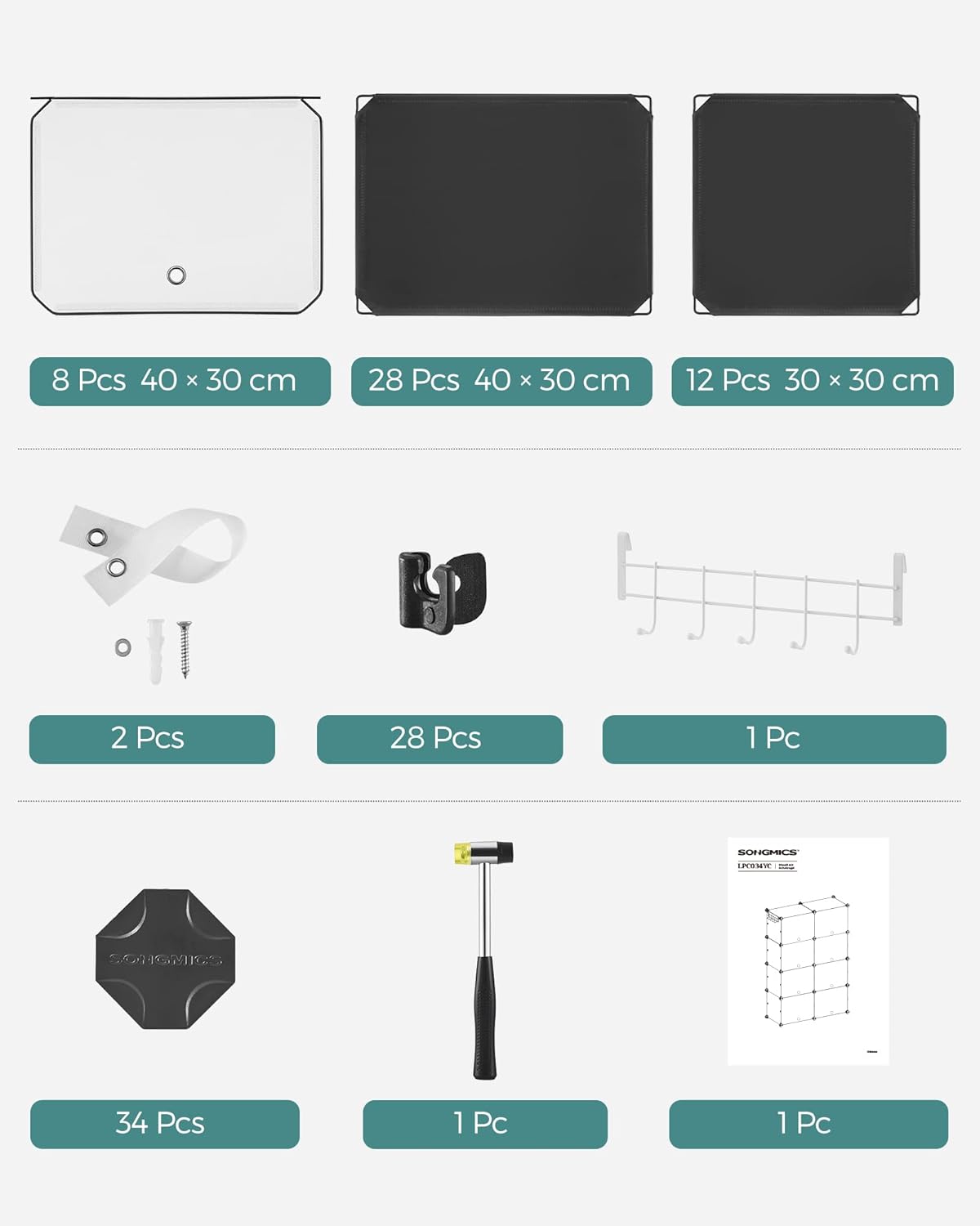 SONGMICS Interlocking Shoe Rack – Hello Cart