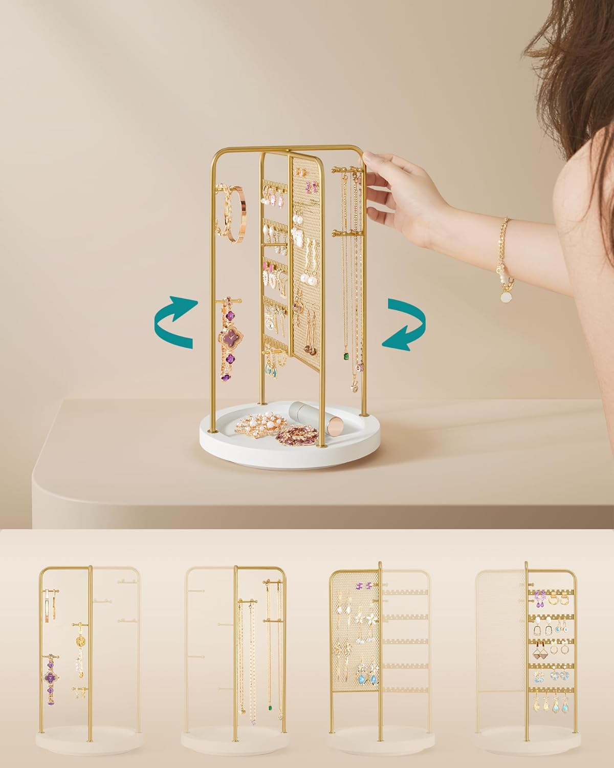 SONGMICS Jewellery Stand