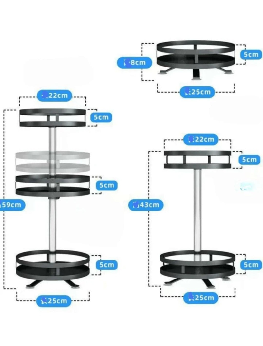 Rotatable Spice Organizer