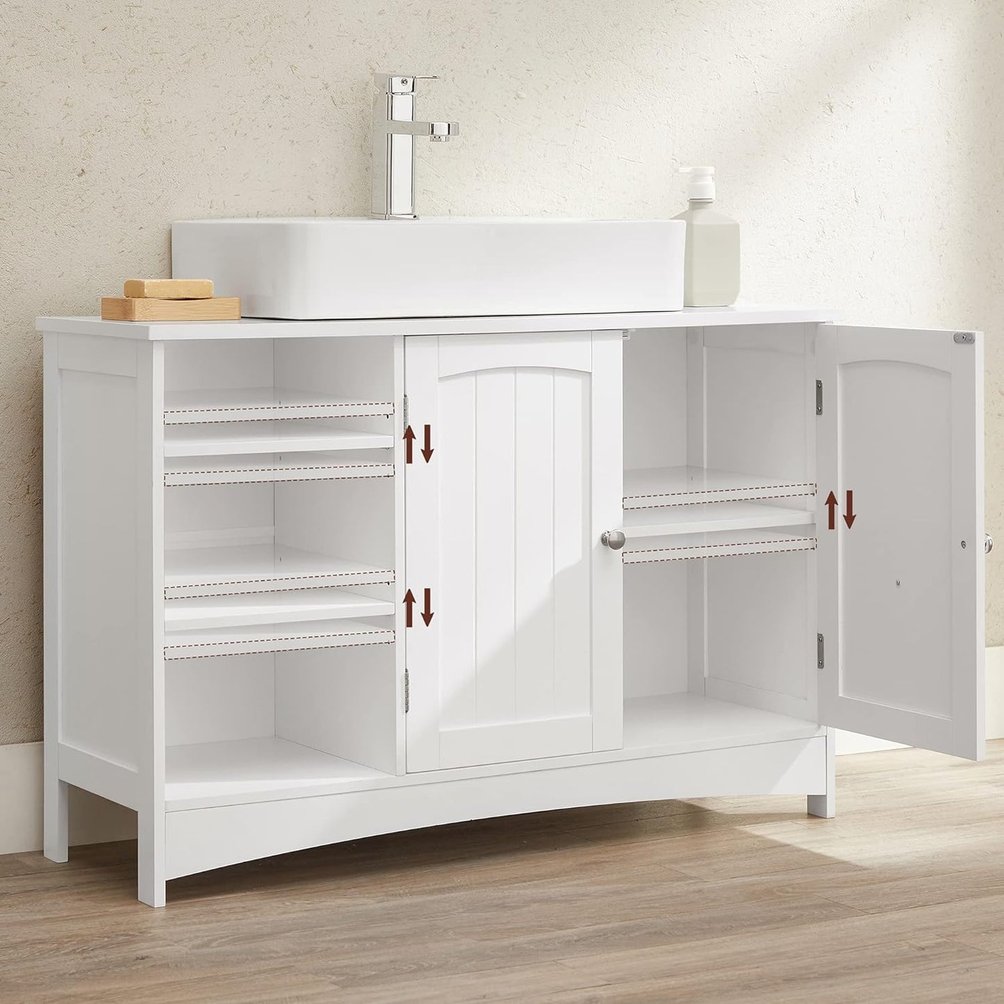 VASAGLE Undersink Bathroom Cabinet