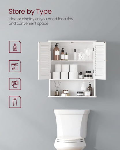 VASAGLE Bathroom Wall Cabinet