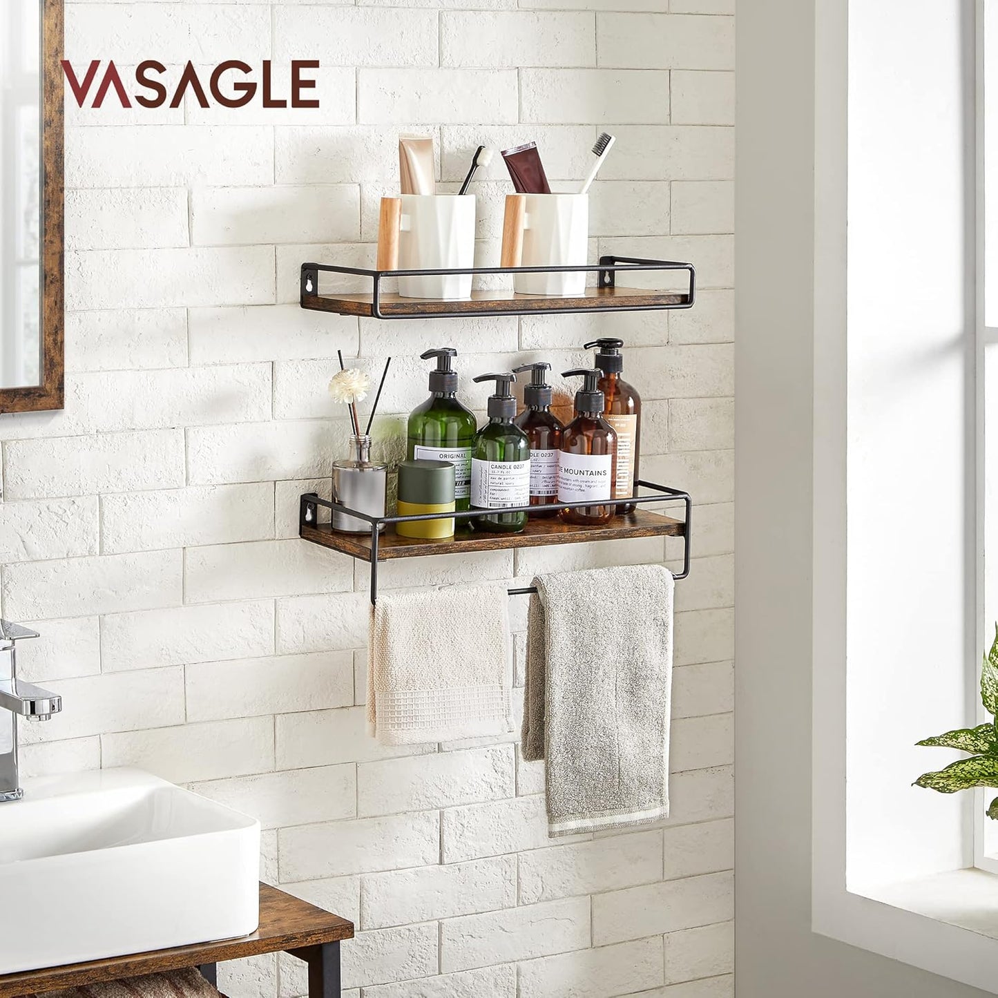 VASAGLE Wall Shelf