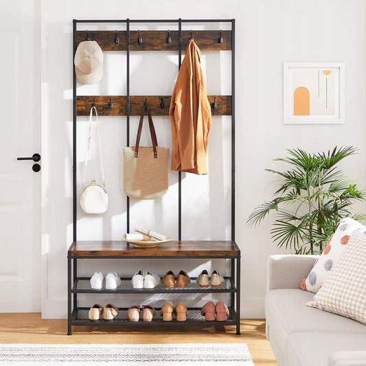 VASAGLE Large Coat Rack Stand